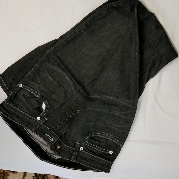 Soft Black Eileen Fisher Jeans - Picture 2 of 2